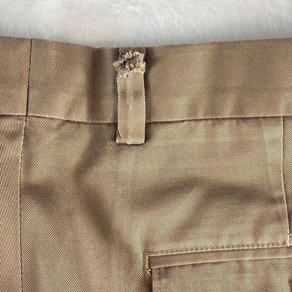L.L. Bean Chino Pants / Slacks 0 BTK8 Men's Size 34 Brown - Picture 7 of 10
